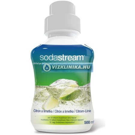 Citrom-lime szörp, SodaStream