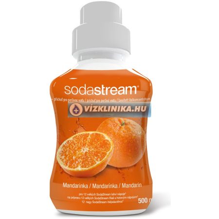 Mandarin szörp, 500 ml, SodaStream