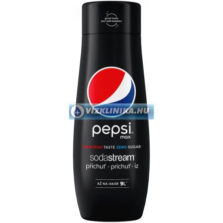 Pepsi Max szörp, 440 ml, SodaStream (cukormentes)
