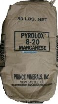   Vas- és mangán eltávolító PYROLOX töltet, 13,6 liter/zsák