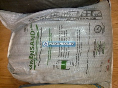 Vas- és mangán eltávolító GREENSAND PLUS töltet, 14,2 liter/zsák