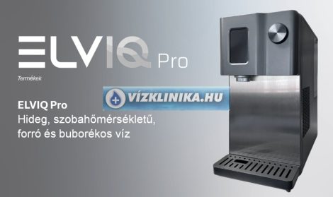  ELVIQ PRO pultra tehető RO víztisztító hideg és forró vizes vízadagolással, SZÓDA funkcióval