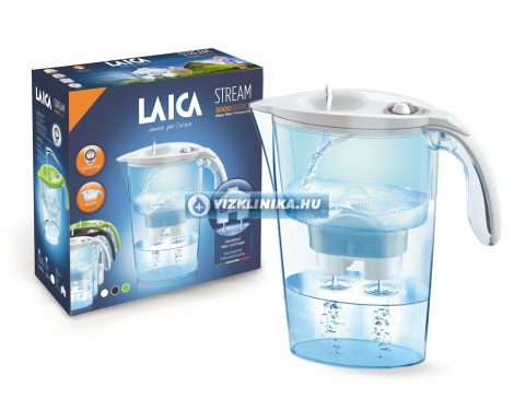 LAICA Stream line vízszűrő kancsó 2,3 literes