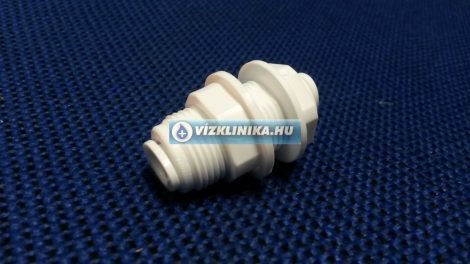 Fali bekötő (átvezető) idom 1/4" cső 1/4" cső (EW)
