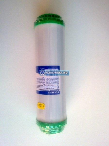 Szűrő betét aktívszén granulátum + 5% KDF töltettel (Aquafilter)