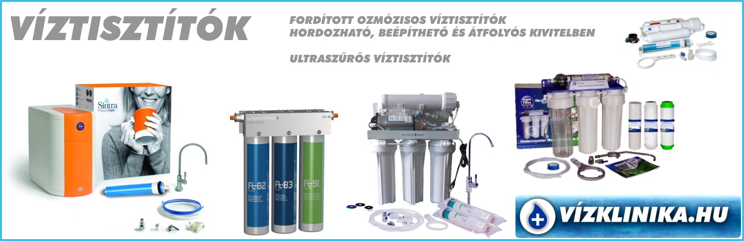 Vízklinika.hu Víztisztító berendezések